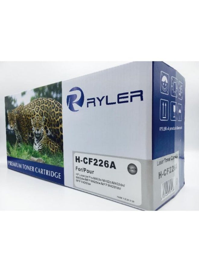 Ryler Compatible 26A (CF226A) Toner Cartridges - Black  GOOD QUALITY